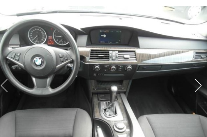 Left hand drive BMW 5 SERIES 520 D TOURING